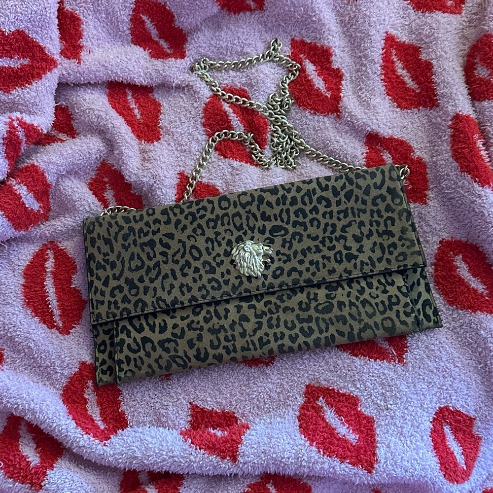 Bruno Magli Animal Print Clutch